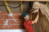 Wolverton Common tapered roof insulation